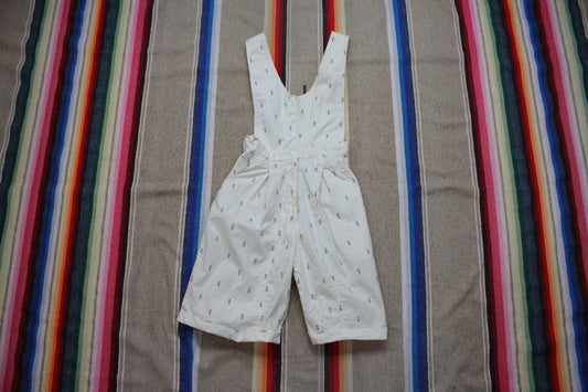 1990s In-Short Carrot Sleeves Romper Shorts Women's Size 24 - People's Champ Vintage -Kids
