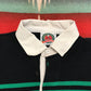 1990s/2000s Barbarian Holy Cross Shortsleeve Rugby Shirt Made in Canada Size L/XL