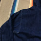 1970s Mushroom Makers INC Mushroom Denim Parka Jacket Women's Size L Men's Size S/M