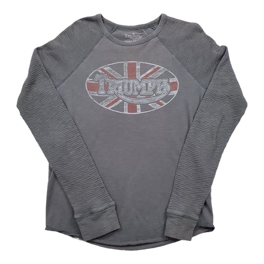 2000s/2010s Lucky Brand Triumph Motorcycles Longsleeve T-Shirt Size S
