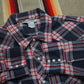 1970s/1980s Prest-Rite Printed Flannel Westen Shirt Size L