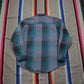 1990s/2000s Timber Trail Grey Green Flannel Button Up Shirt Size L