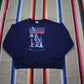 2000s 2001 9/11 American Heroes United We Stand Firemen Flag World Trade Center WTC Sweatshirt Size L