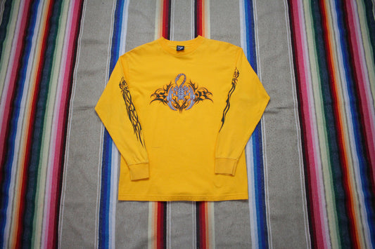 1990s/2000s Scorpion Bay Long Sleee Y2K T-Shirt Size S