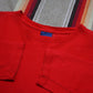 2000s Quail Hollow Blank Red Long Sleeve T-Shirt Size S