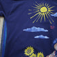 1990s Tompkins Avenue Teddy Bear Sunflower Kite T-Shirt Made in USA Size XXL