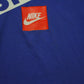 1990s Nike Grey Tag Blue Just Do It T-Shirt Made in USA Size XL/XXL