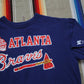 1980s Starter Atlanta Braves Chief Noc-A-Homa Mascot MLB Baseball T-Shirt Made in USA Size M