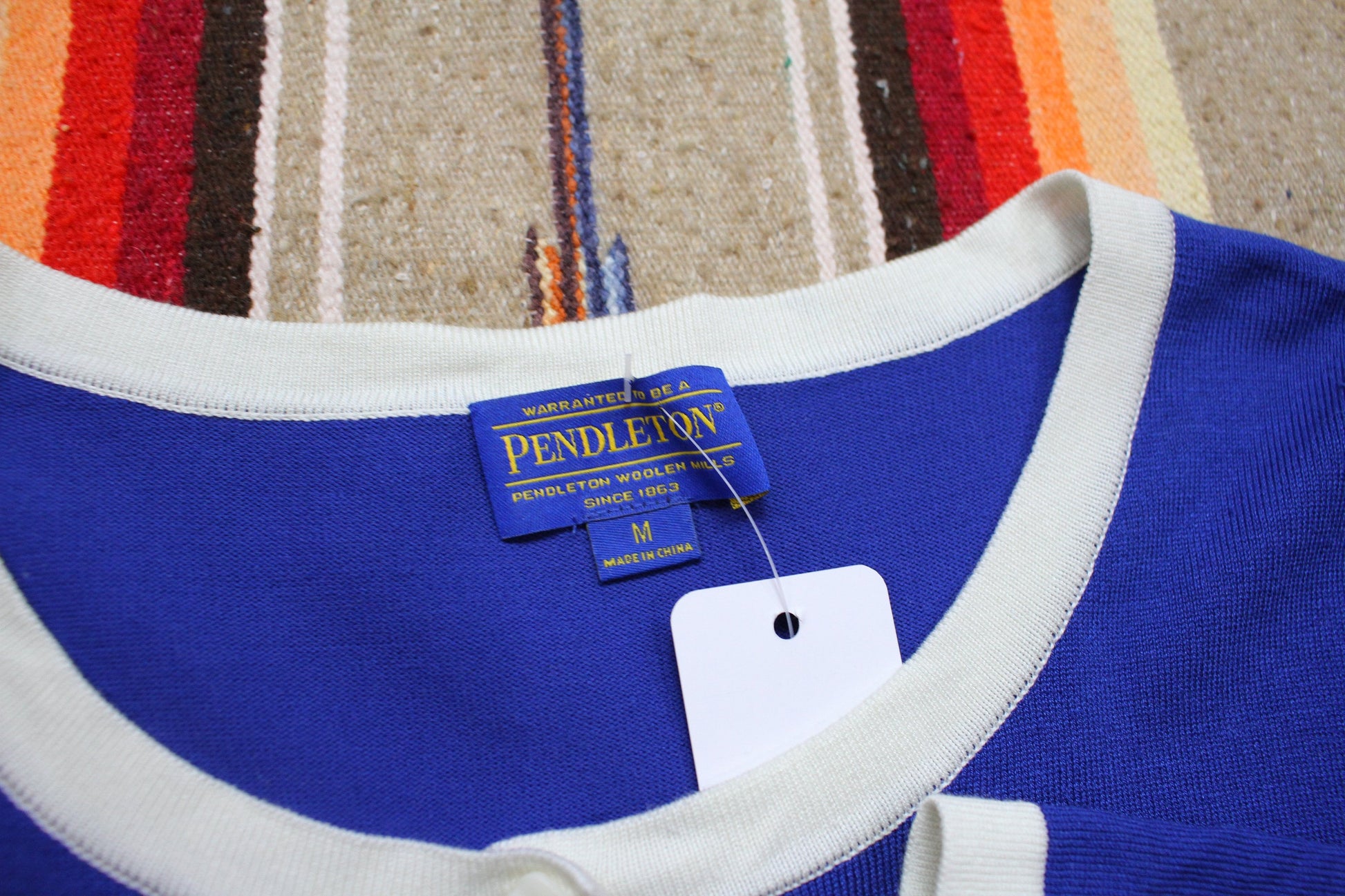 2010s Pendleton Silk Blend Button Up Sweater Womens Size L/XL