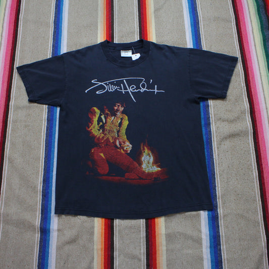 1990s Faded Winterland Jimi Hendrix T-Shirt L