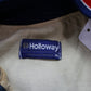 1990s Holloway Quality Forms Nylon Bomber Jacket Made in USA Size XL