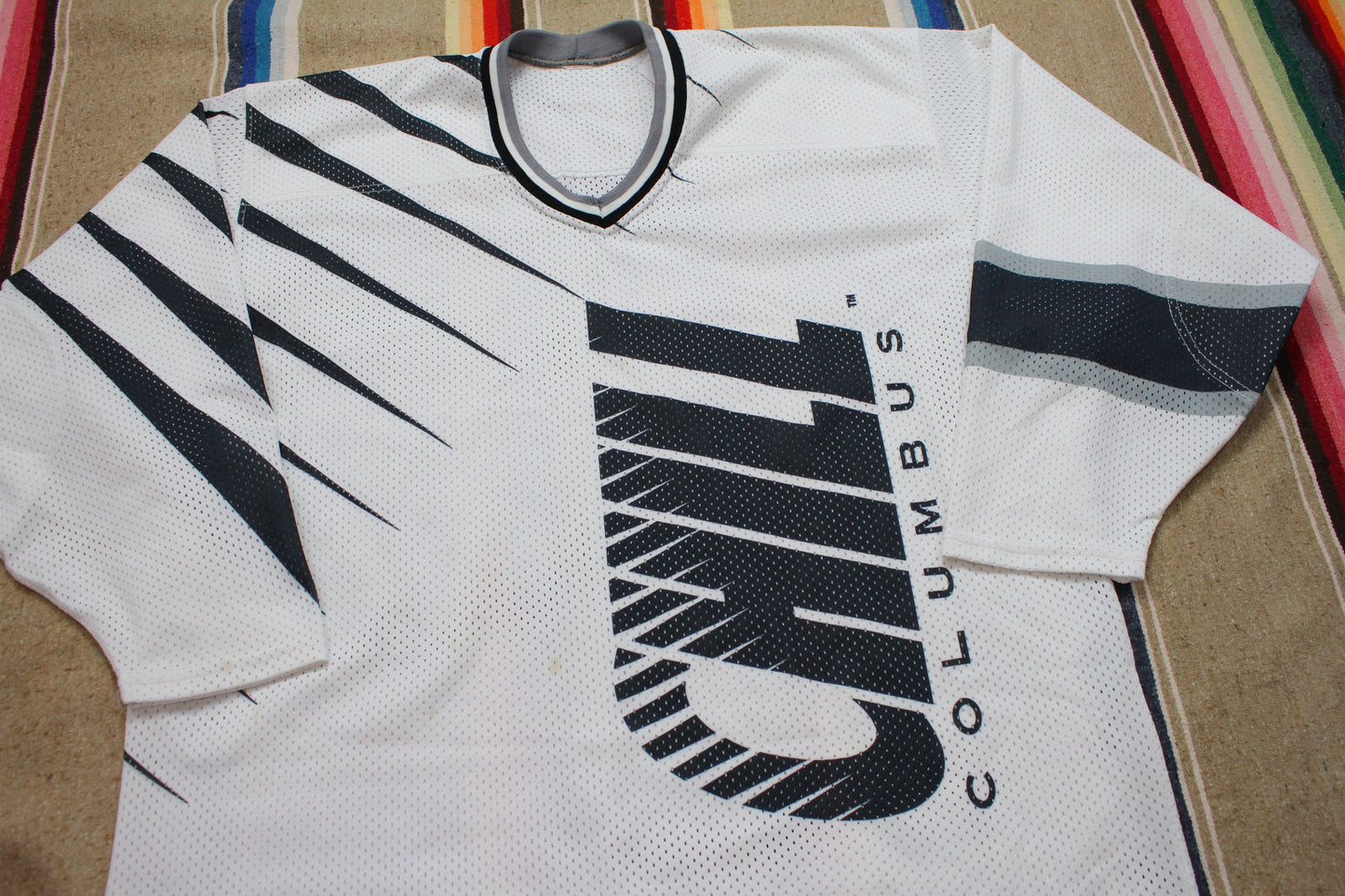 1990s ECHL Columbus Chill Hockey Jersey Size XL/XXL