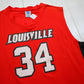 2000s/2010s NCAA Louisville Cardinals 34 Basketball Jersey Size XL