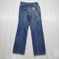 1980s Levi's White Label High Rise Blue Denim Jeans Made in USA Size 26x28.5