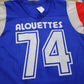 1970s/1980s Montreal Alouettes CFL Mesh Football Jersey Size S