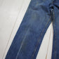 1980s Levi's White Label High Rise Blue Denim Jeans Made in USA Size 26x28.5