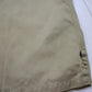 1950s US Military Shortsleeve Twill Khaki Uniform Shirt Size M