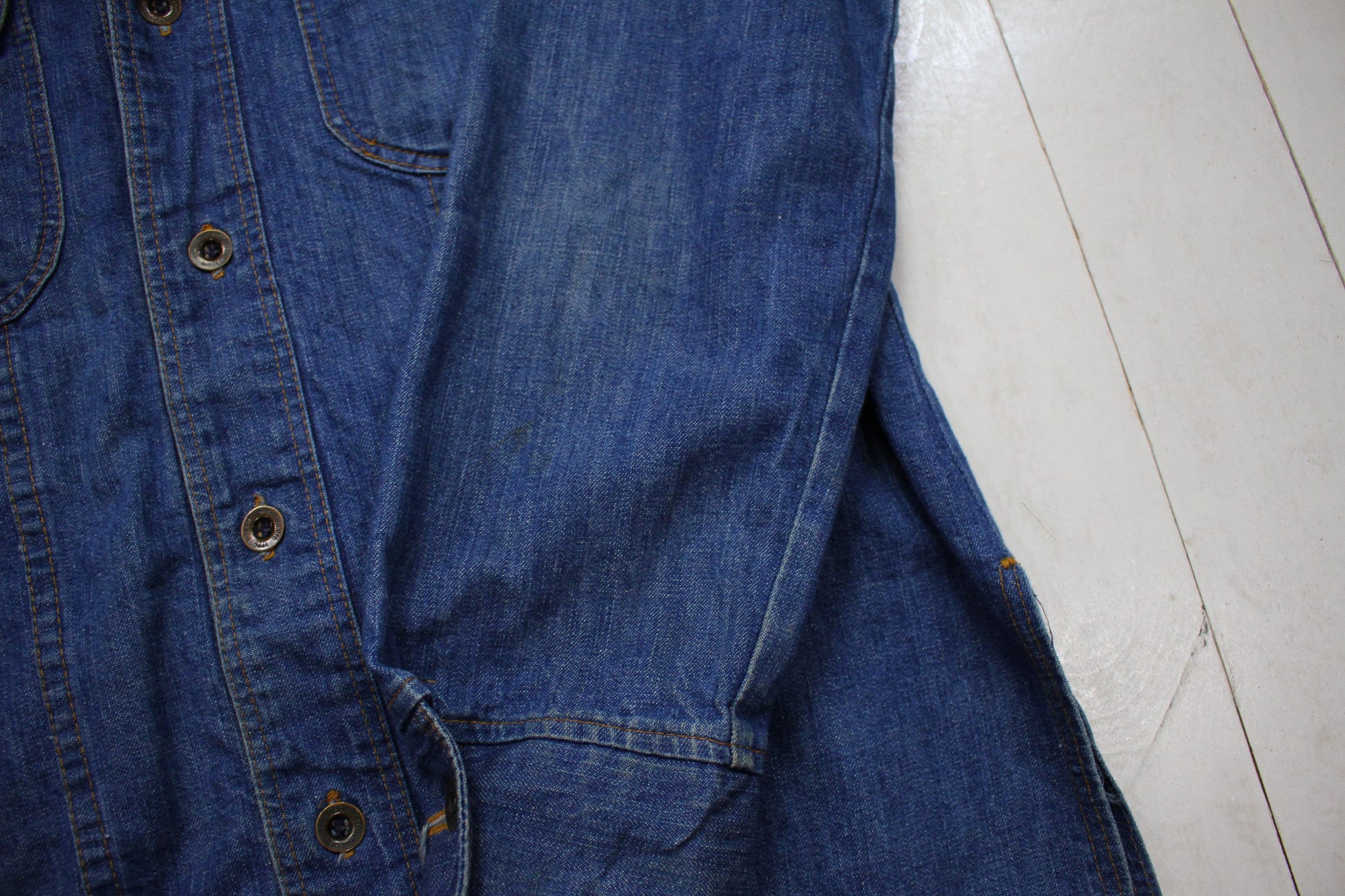1970s Wrangler Wrapid Transit Denim Jacket Made in USA Size M