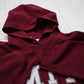 2000s/2010s MIT Burgundy Hoodie Sweatshirt Size XL