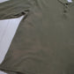 2000s Carhartt Henley Collar Thermal Long Sleeve T-Shirt Size XXL