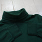 1980s/1990s Robert Scott Ltd Green Turtleneck T-Shirt Women's Size L