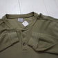 2000s Carhartt Henley Collar Thermal Long Sleeve T-Shirt Size XXL