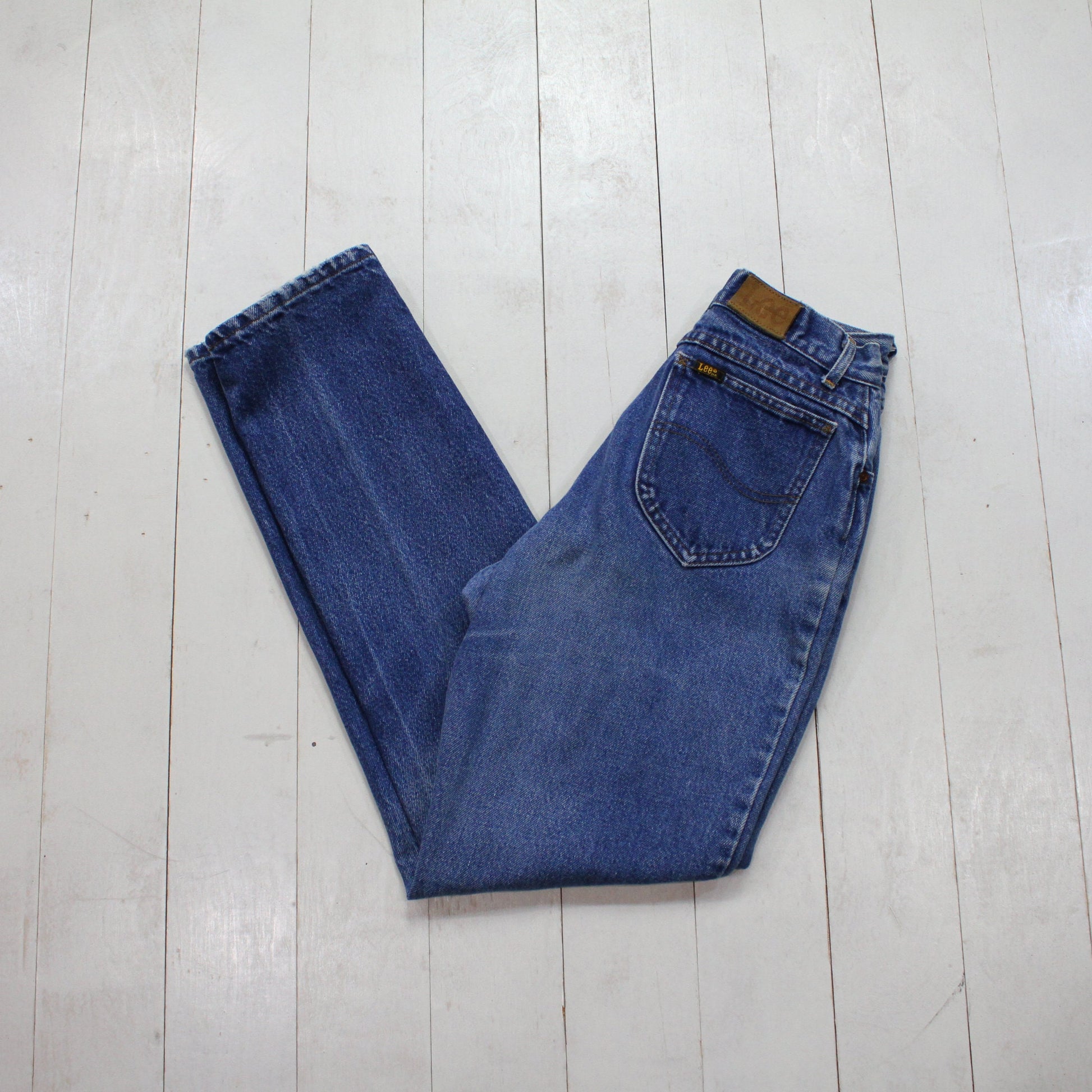1990s Lee Riders Blue Denim Jeans Made in USA Size 26x30
