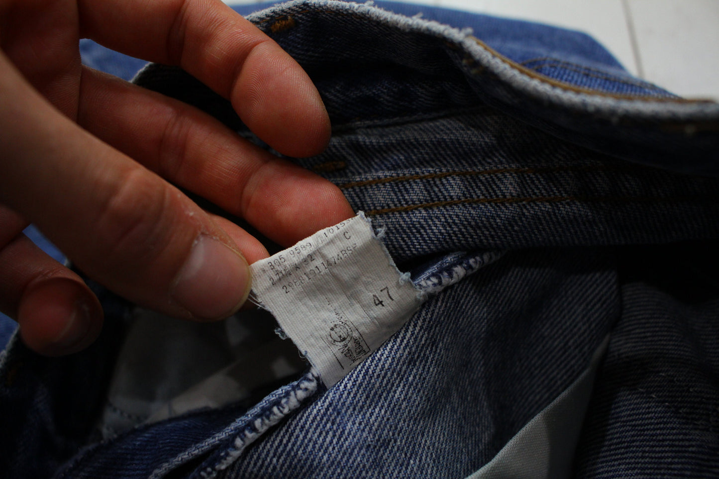 1990s Lee Riders Blue Denim Jeans Made in USA Size 26x30