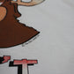 2000s 2000 Y2K Don't Piss Me Off Moose Funny Parody T-Shirt Size M