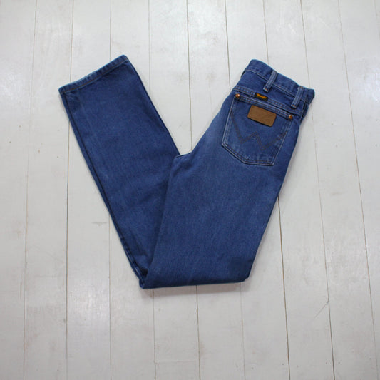 2000s Wrangler Blue Denim Jeans Size 28x35