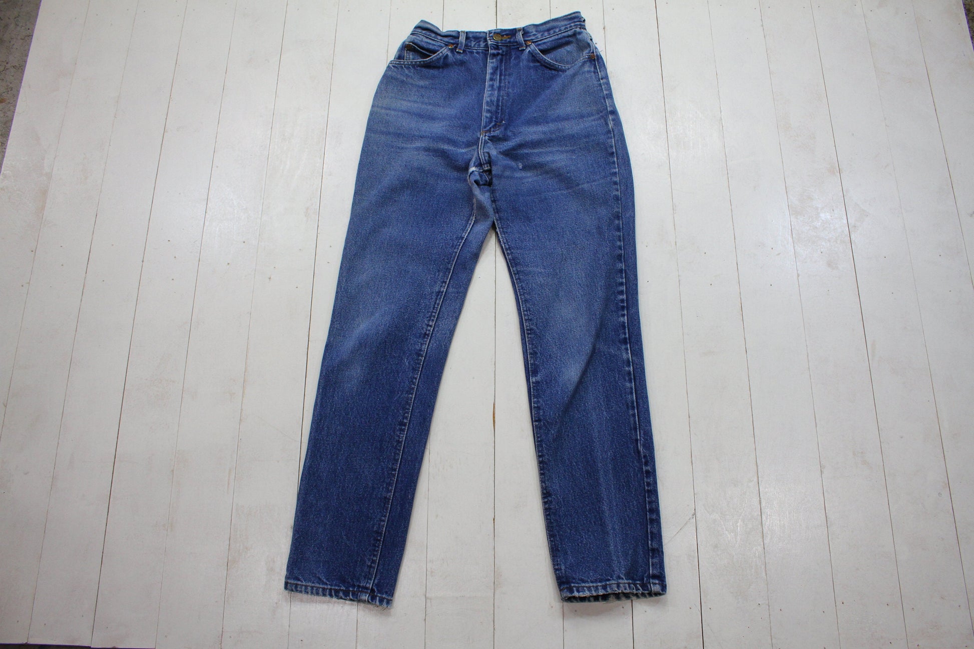1990s Lee Riders Blue Denim Jeans Made in USA Size 26x30