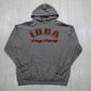 2000s Y2K IHRA Hot Rod Drag Racing Hoodie Sweatshirt Size XL