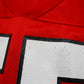 1990s Champion Blank Red 55 Football Jersey Made in USA Size M/L
