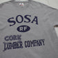 2000s Y2K Chicago Cubs Sammy Sosa Cork Company MLB Baseball T-Shirt Size L