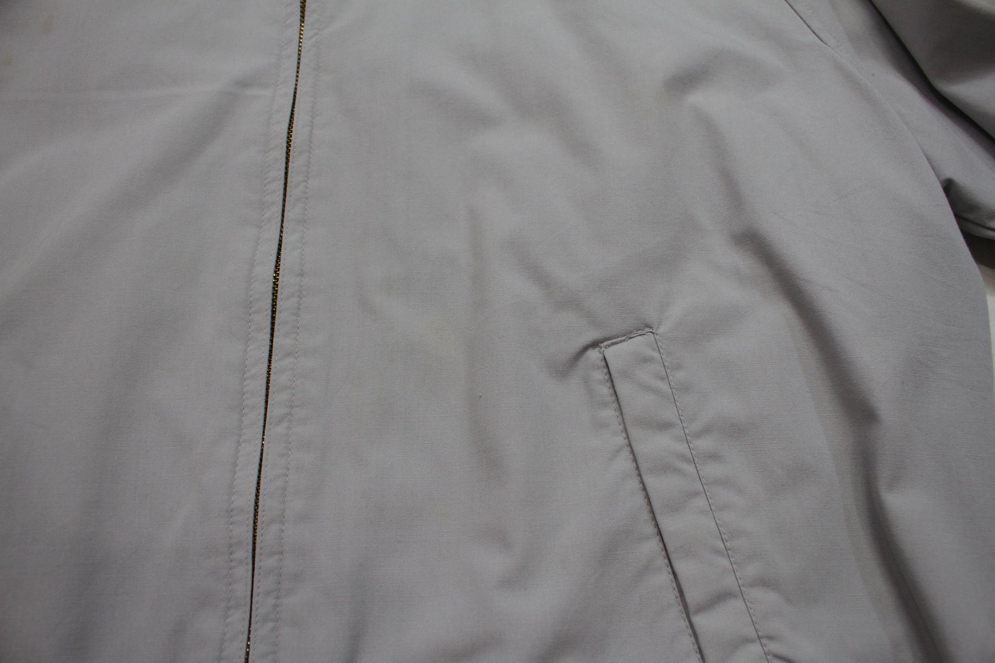1990s/2000s Y2K On Course Harrington Style Golf Windbreaker Jacket Size L