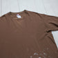 1990s/2000s Jensen Blank Brown Painters T-Shirt Made in USA Size XL