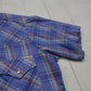 1980s/1990s Roebucks Shortsleeve Pearl Snap Western Shirt Size M