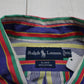 2000s Y2K Ralph Lauren Striped Blake Button Down Shirt Size XXL