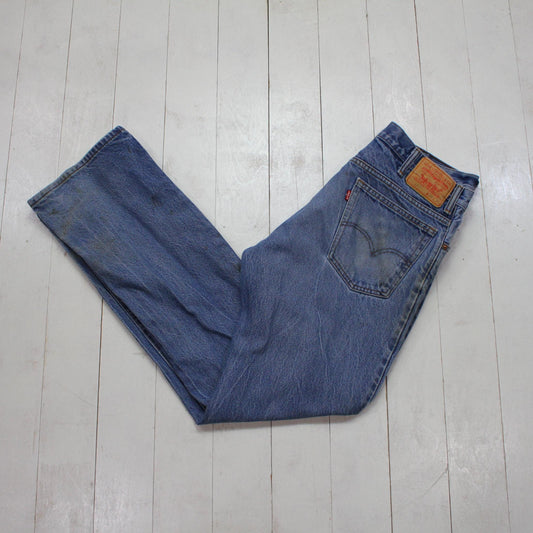2000s Levi's 517 Blue Denim Jeans Size35x34