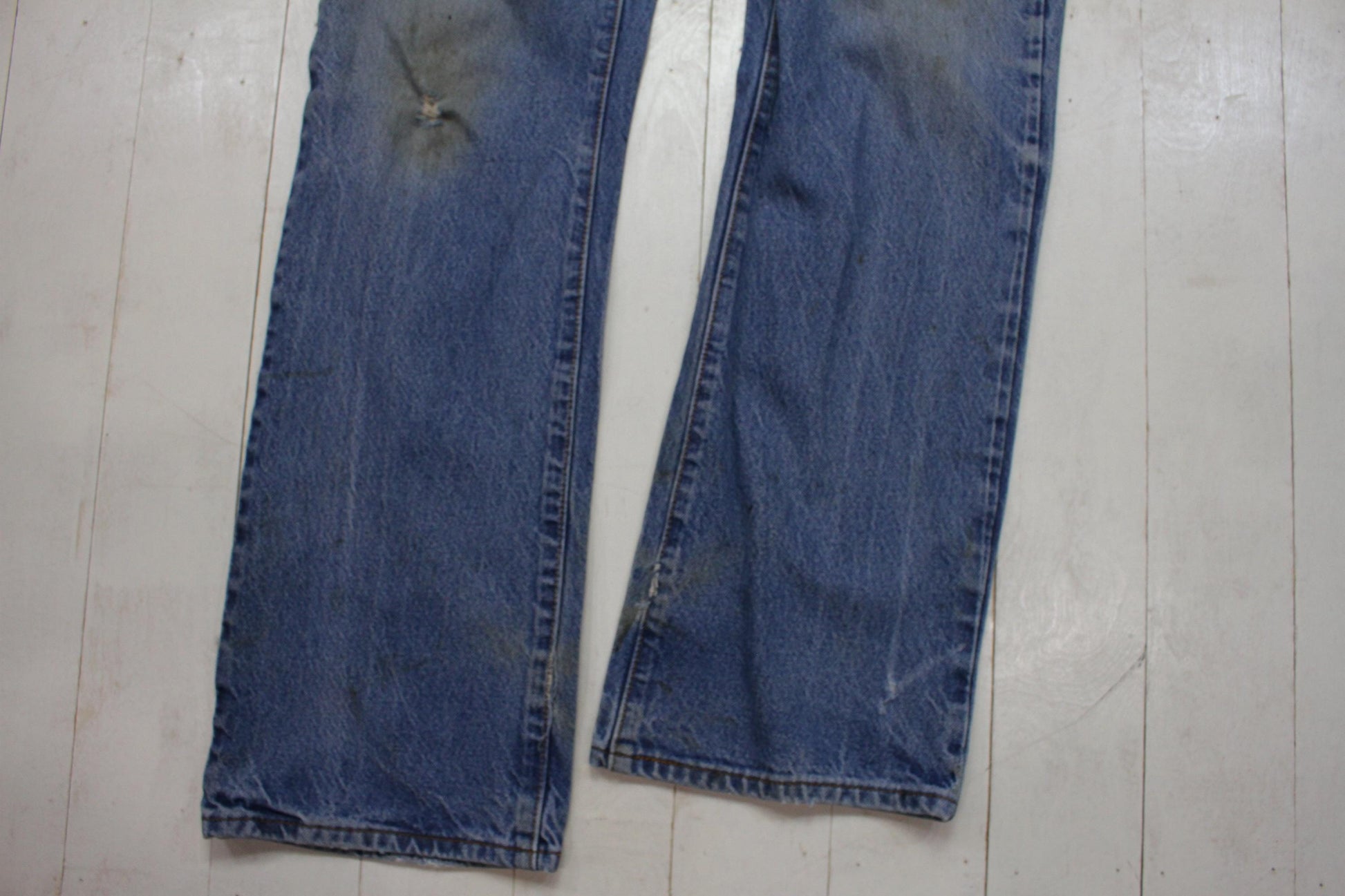 2000s Levi's 517 Blue Denim Jeans Size35x34
