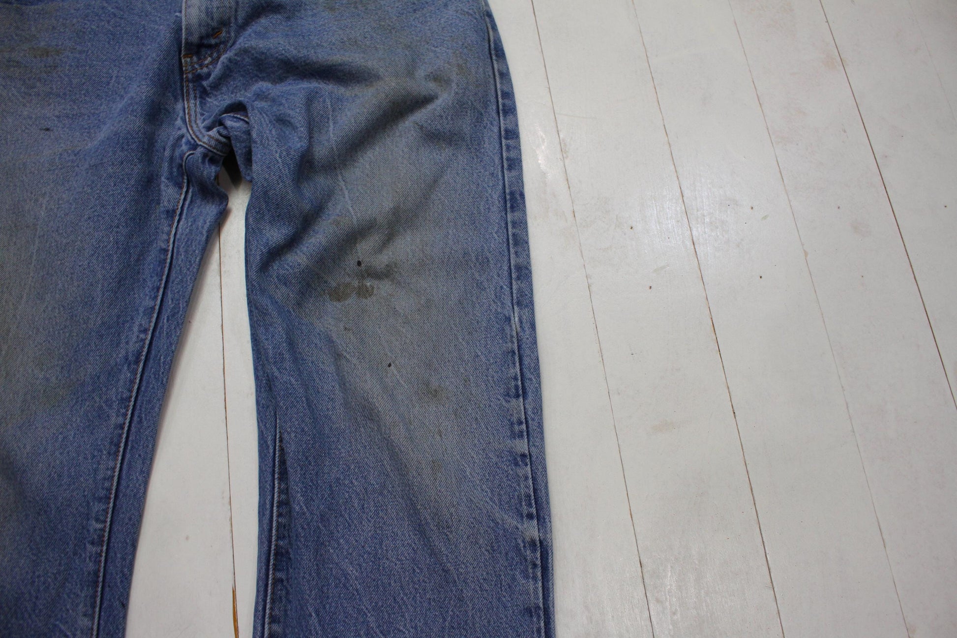 2000s Levi's 517 Blue Denim Jeans Size35x34