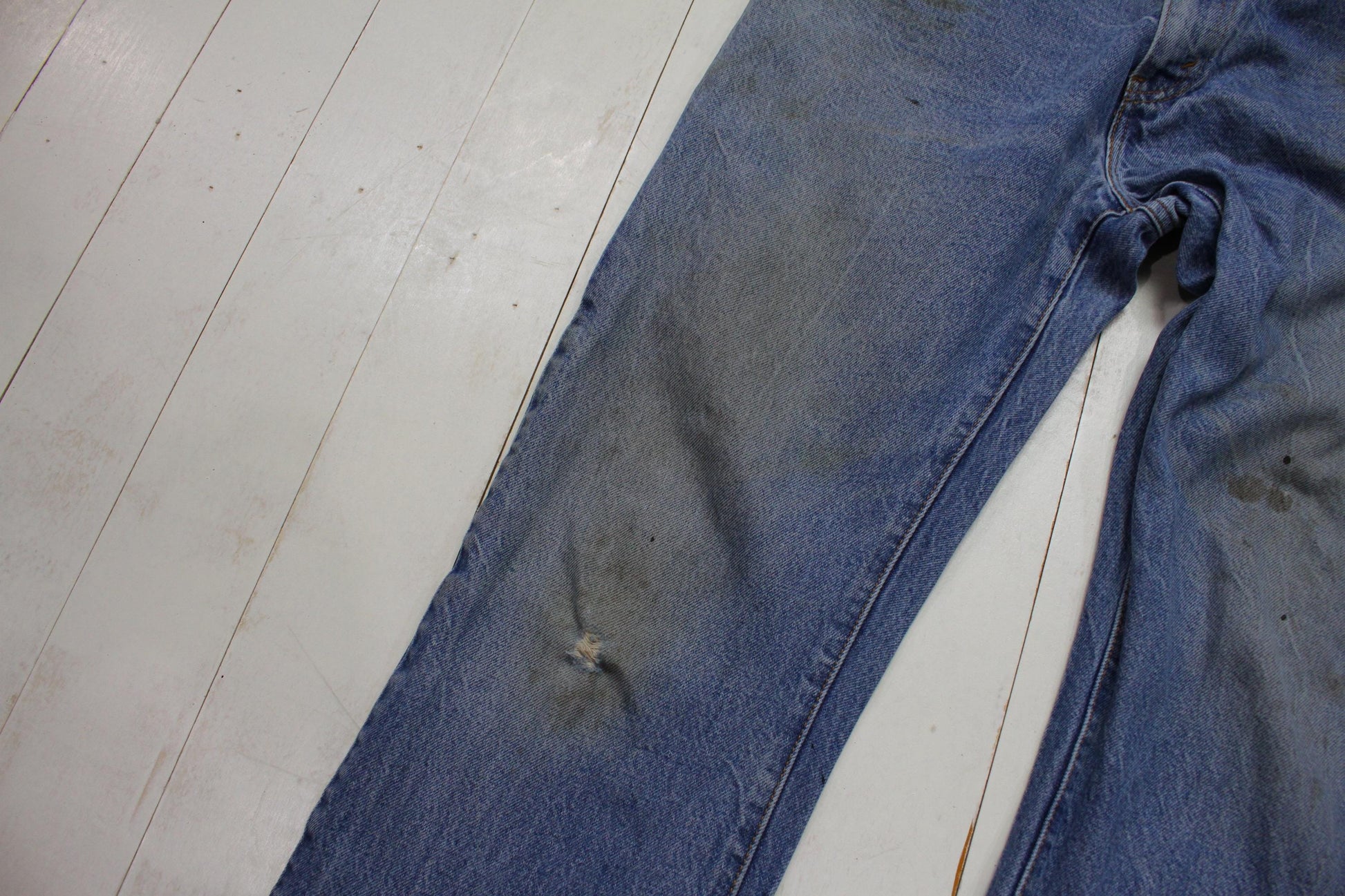 2000s Levi's 517 Blue Denim Jeans Size35x34