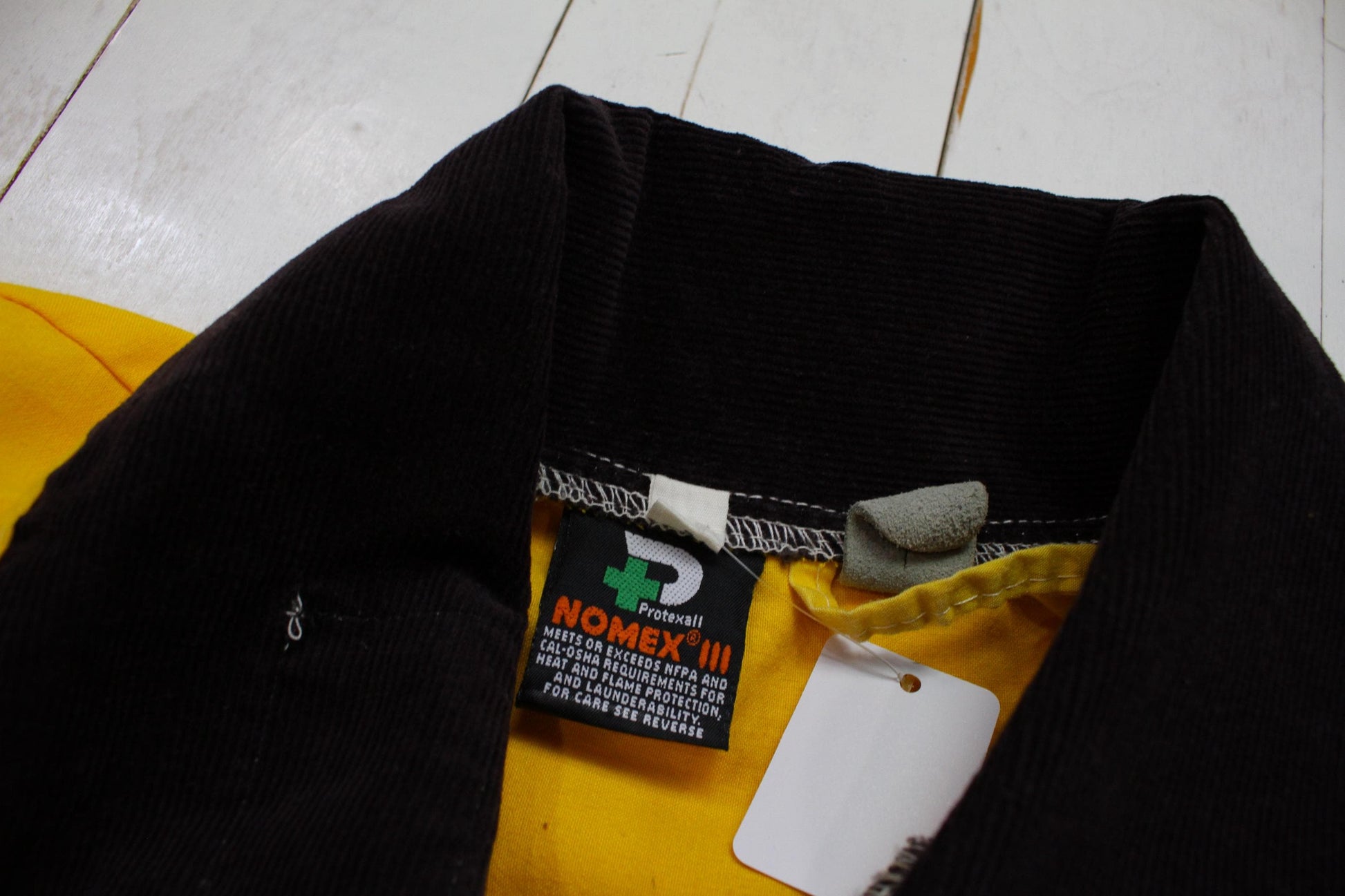 1990s/2000s Y2K Protexall Nomex iii Flame Resistant Wildland Brush Firefighter Jacket Size L