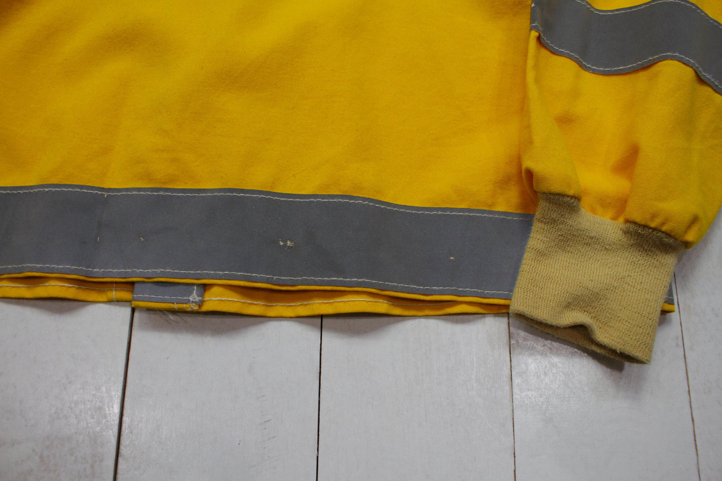 1990s/2000s Y2K Protexall Nomex iii Flame Resistant Wildland Brush Firefighter Jacket Size L