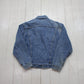 1970s JC Penney Two Pocket Denim Trucker Jacket Size S