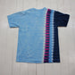 2000s Y2K Liquid Blue The Beatles Yellow Submarine Tie Dye Band T-Shirt Size L
