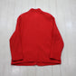 1990s Focus Pink Waffle Cotton Knit Jacket Made in USA Size L