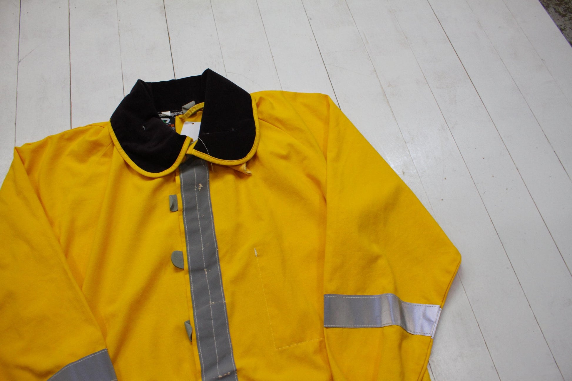 1990s/2000s Y2K Protexall Nomex iii Flame Resistant Wildland Brush Firefighter Jacket Size L