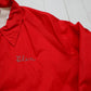 1980s/1990s Sportsmaster Red Chain Stitch Van Wert Cougars Booster Glen Cotton Lined Coach Jacket Size XL