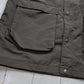 1980s LL Bean Grey Baxter State Parka Shell Jacket Made in USA Size L